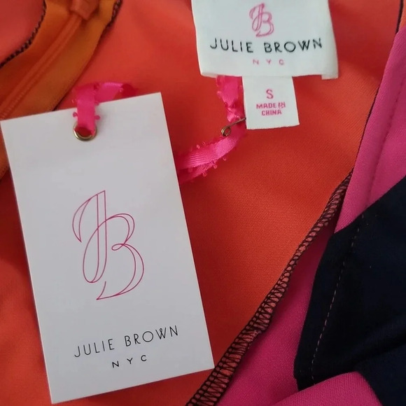 NWT Julie Brown NYC Esme Colorblock Shift Dress S - Picture 5 of 6